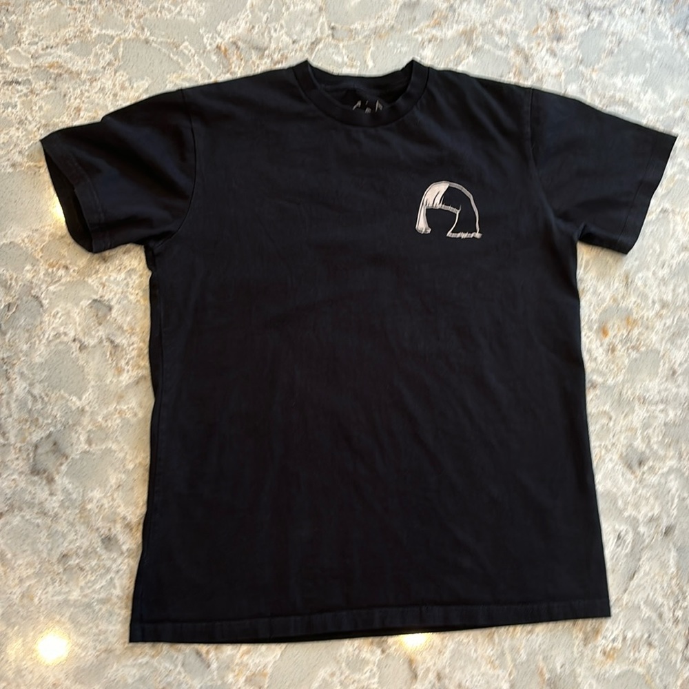 SIA Nostalgic For The Present USA 2016 Concert. Small memorabilia t-shirt.